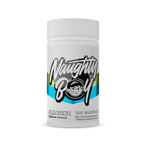 Naughty Boy Creatine 120 Capsules - Creatine Capsules at MySupplementShop by Naughty Boy