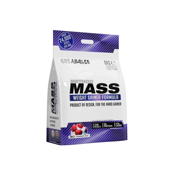 Outangled Method Mass 6kg - Strawberry Cream - Whey Proteins at MySupplementShop by OUT ANGLED