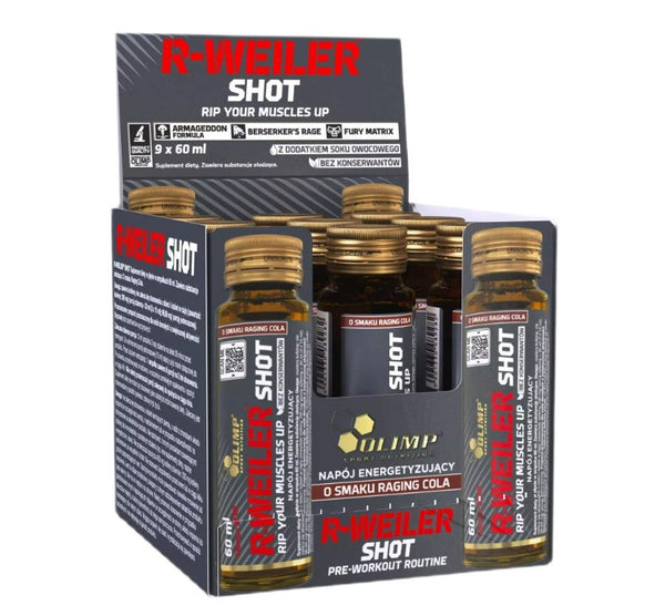 Olimp Nutrition R-Weiler Shot 9 x 60 ml.