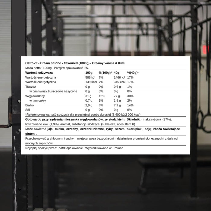 OstroVit Cream of Rice 1000g