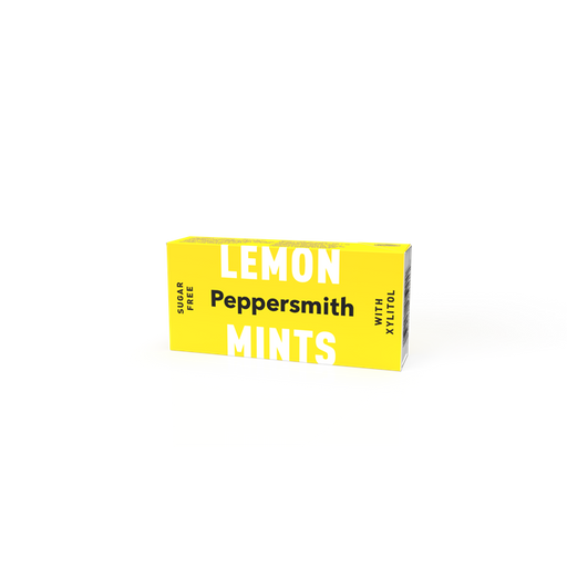 Peppersmith Mints 12x15g Lemon Mint - Health Foods at MySupplementShop by Peppersmith