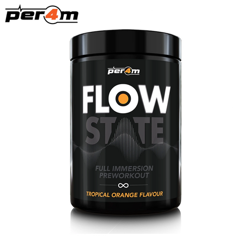 Per4m Flowstate Pre Workout 300g - Tropical Orange - Pre Workout at MySupplementShop by PER4M Nutrition