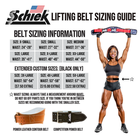 Schiek Leather Contour Belt 6 Inch L2006 - Contour Belt at MySupplementShop by Schiek Sports