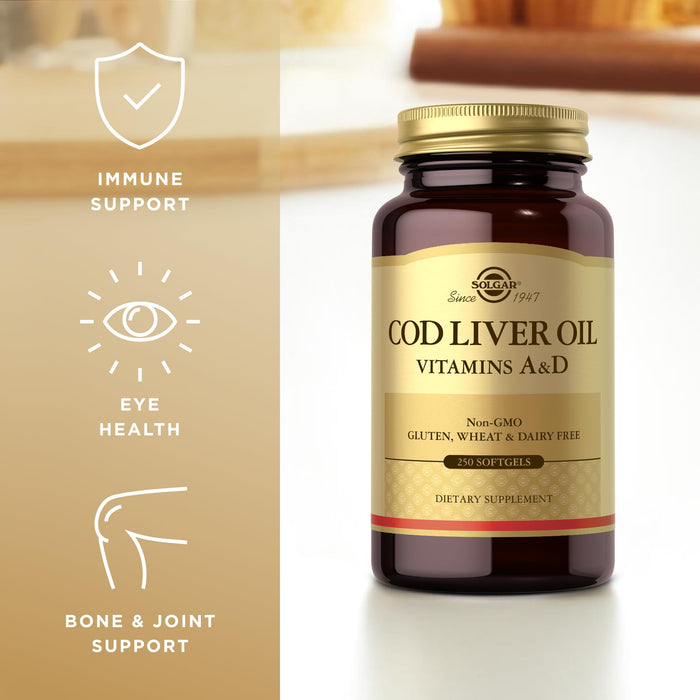 Solgar Cod Liver Oil 250 SGL