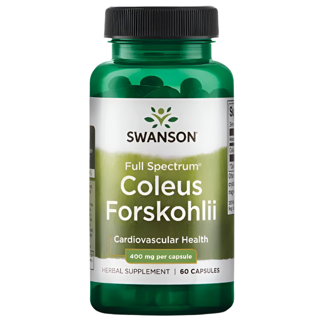 Swanson Full Spectrum Coleus Forskohlii, 400mg - 60 caps