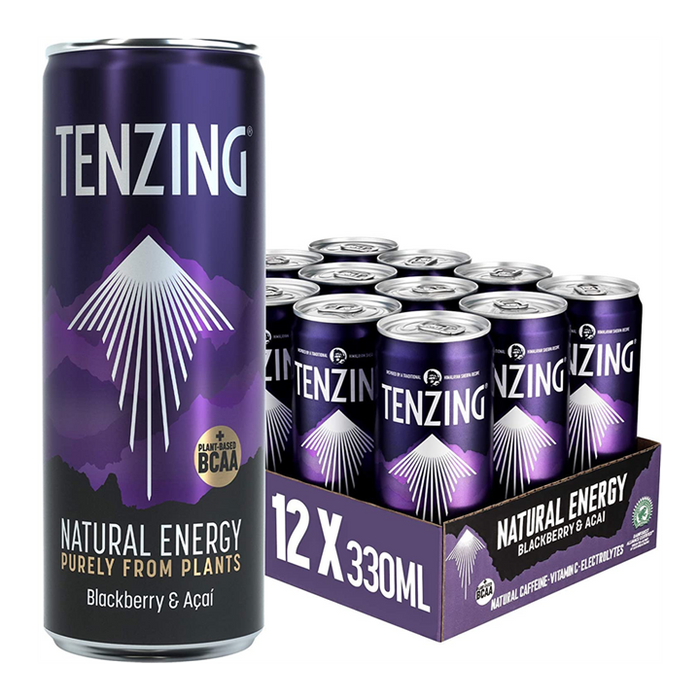 TENZING Natural Energy BCAA 12x330ml - Sports Drink at MySupplementShop by Tenzing Natural Energy