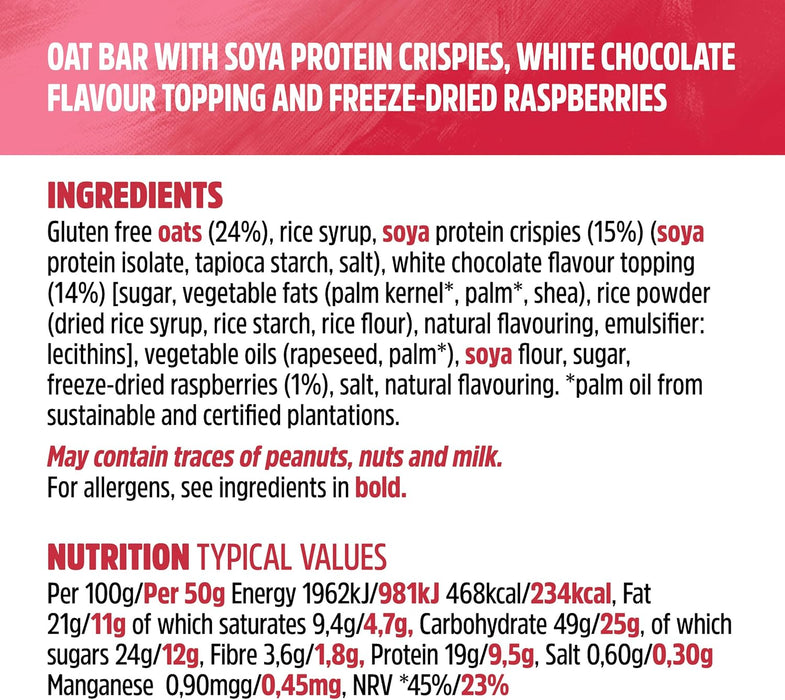 TREK Protein Flapjack 16x50g