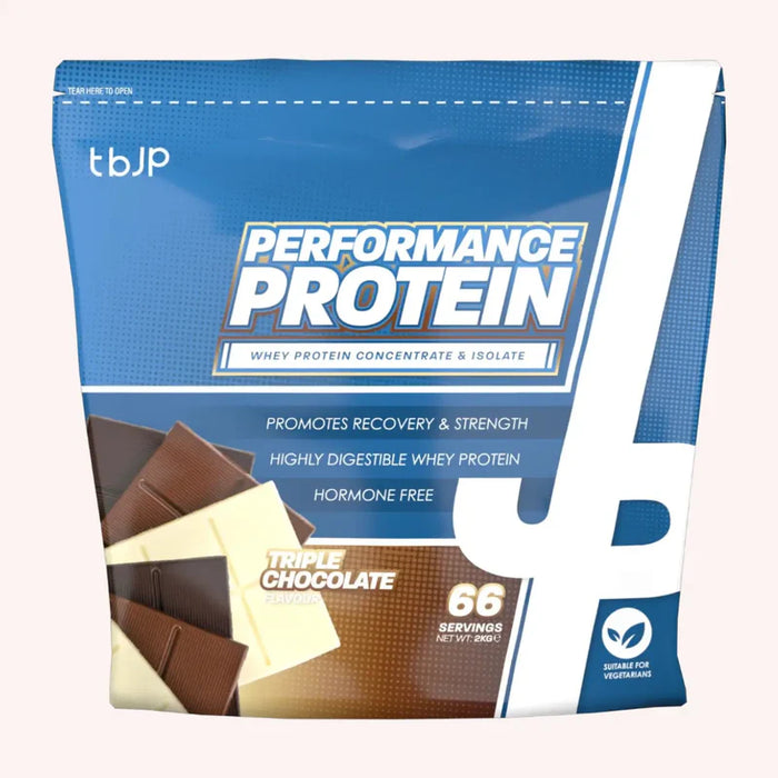 Trained by JP Performance Protein 2kg – 66 Servings | Whey Blend | High Protein Recovery