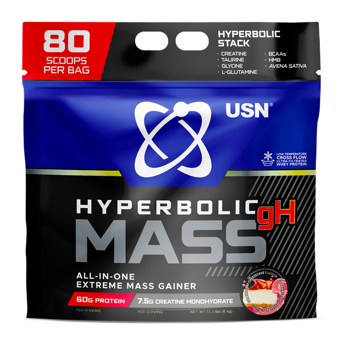 USN Hyperbolic Mass 6kg High Calorie Mass Gainer - Mass Gainer at MySupplementShop by Usn