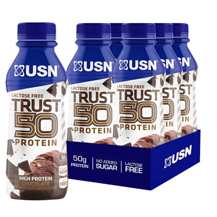 USN TRUST Protein 50 6x500ml Chocolate