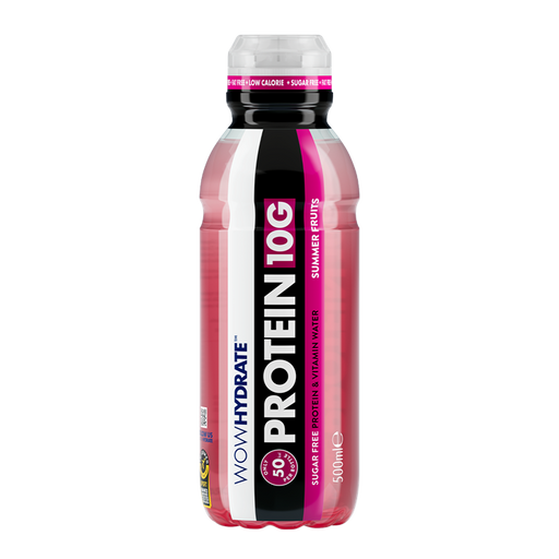 Wow Hydrate Protein Water 12x500ml Summer Fruits - Sports Nutrition at MySupplementShop by Wow Hydrate