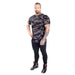 Better Bodies Gym Tapered Tee - Dark Camo - Tapered Tee at MySupplementShop by Better Bodies