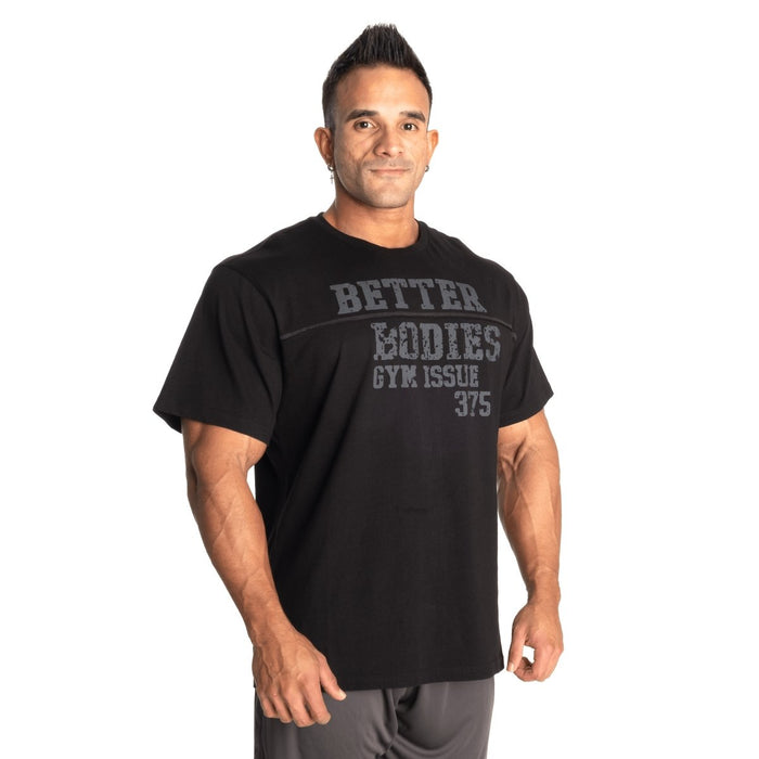 Better Bodies Union Original Tee Black - T-Shirt at MySupplementShop by Better Bodies