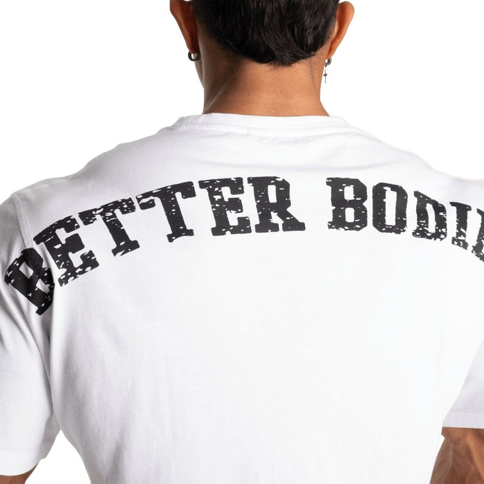 Better Bodies Union Original Tee White - T-Shirt at MySupplementShop by Better Bodies