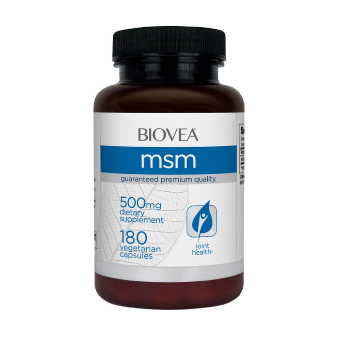 Biovea MSM 500mg 180 Vegetarian Capsules