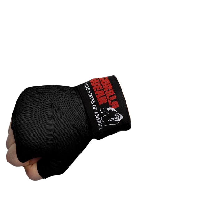 Gorilla Wear Boxing Hand Wraps - Black