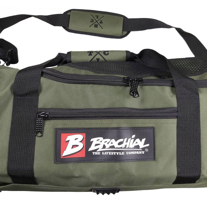 Brachial Sports Bag Travel - Khaki - Bags at MySupplementShop by Brachial The Lifestyle Company