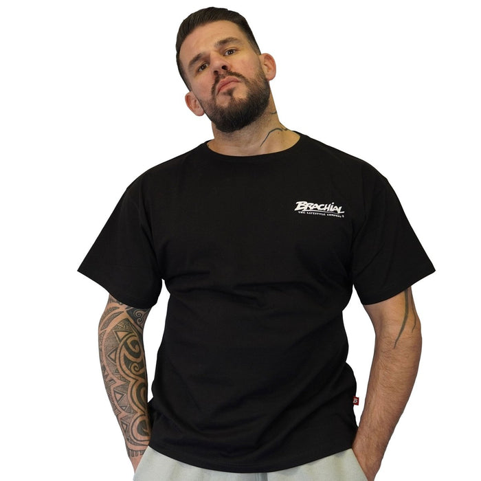 Brachial T-shirt Lightweight Black - T-Shirt at MySupplementShop by Brachial The Lifestyle Company