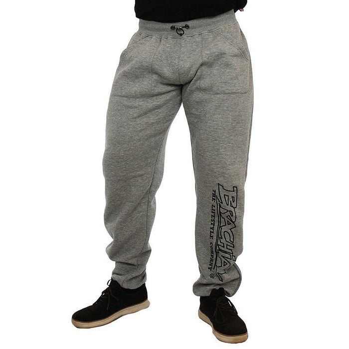 Brachial Tracksuit Trousers Gain - Greymelange - Tracksuit Trousers at MySupplementShop by Brachial The Lifestyle Company