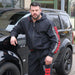 Brachial Zip Hoodie Gym - Black/Red - Hoodie at MySupplementShop by Brachial The Lifestyle Company