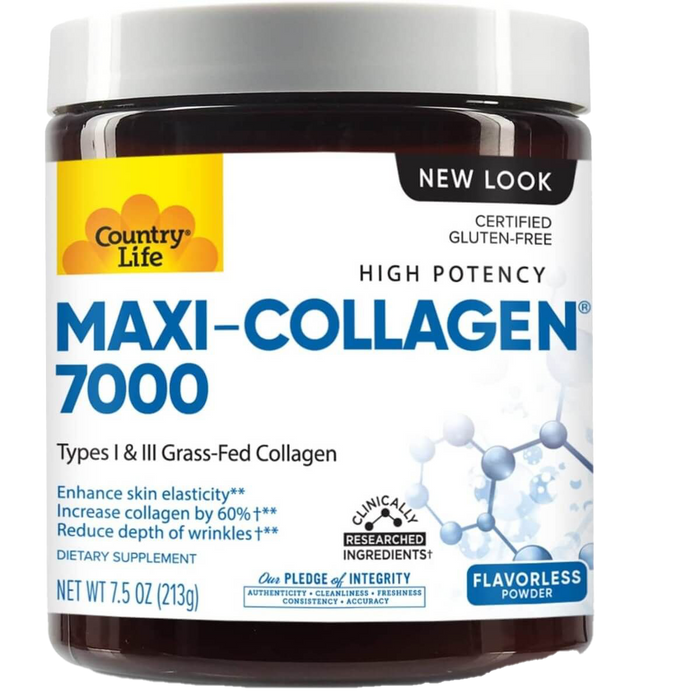 Country Life Maxi-Collagen 7000 7.5oz Powder