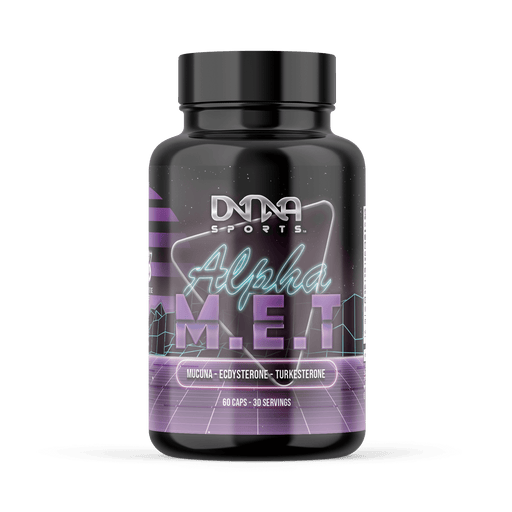 DNA Sports DNA Alpha MET 60 Caps - Testosterone Support at MySupplementShop by DNA Sports