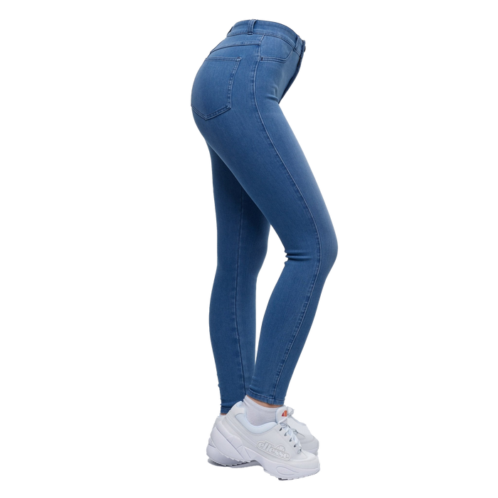 Embrace High Waisted Jeans Light Blue