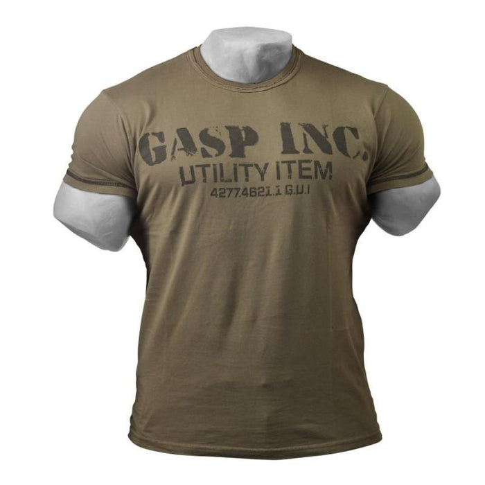 GASP Basic Utility Tee - Wash Green - T-Shirt at MySupplementShop by Gasp