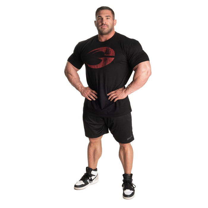 GASP Cadet Tee Black/Red - T-Shirt at MySupplementShop by Gasp