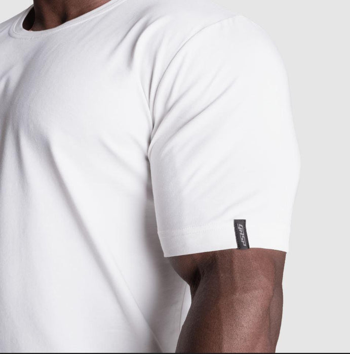 GASP Classic Tapered Tee - Off White - T-Shirt at MySupplementShop by Gasp