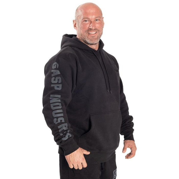 GASP Logo Hoodie Black - Hoodie at MySupplementShop by Gasp