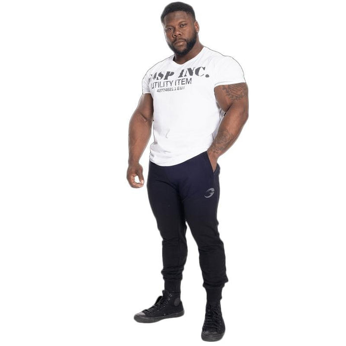 GASP Tapered Joggers Black - Tapered Joggers at MySupplementShop by Gasp