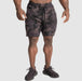 GASP Tapered Sweatshorts - Dark Camo - Tapered Sweatshorts at MySupplementShop by Gasp