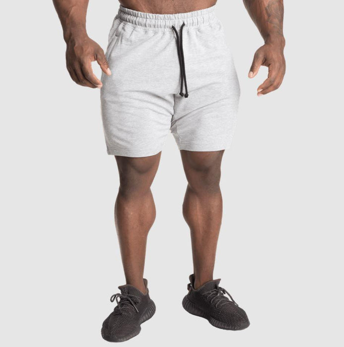 GASP Tapered Sweatshorts - Light Grey - Medium - Tapered Sweatshorts at MySupplementShop by Gasp