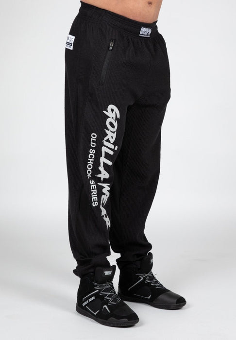 Gorilla Wear Augustine Old School Pants - Black - Pants at MySupplementShop by Gorilla Wear