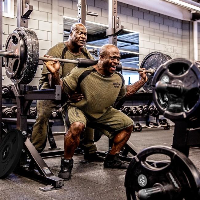 Gorilla Wear Augustine Old School Shorts - Army Green - Shorts at MySupplementShop by Gorilla Wear