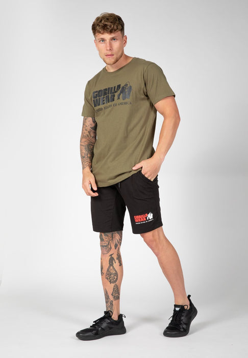 Gorilla Wear Classic T-Shirt Army Green - Medium - T-Shirt at MySupplementShop by Gorilla Wear