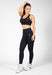 Gorilla Wear Hilton Seamless Sports Bra - Black - Sports Bra at MySupplementShop by Gorilla Wear