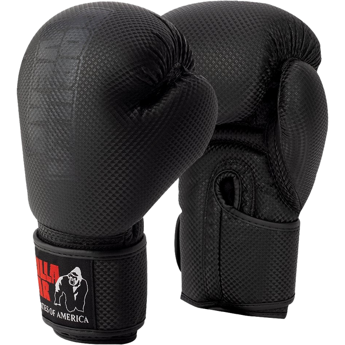 Gorilla Wear Montello Boxing Gloves - Black