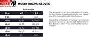 Gorilla Wear Mosby Boxing Gloves - Black - 16oz - Boxing Gloves at MySupplementShop by Gorilla Wear