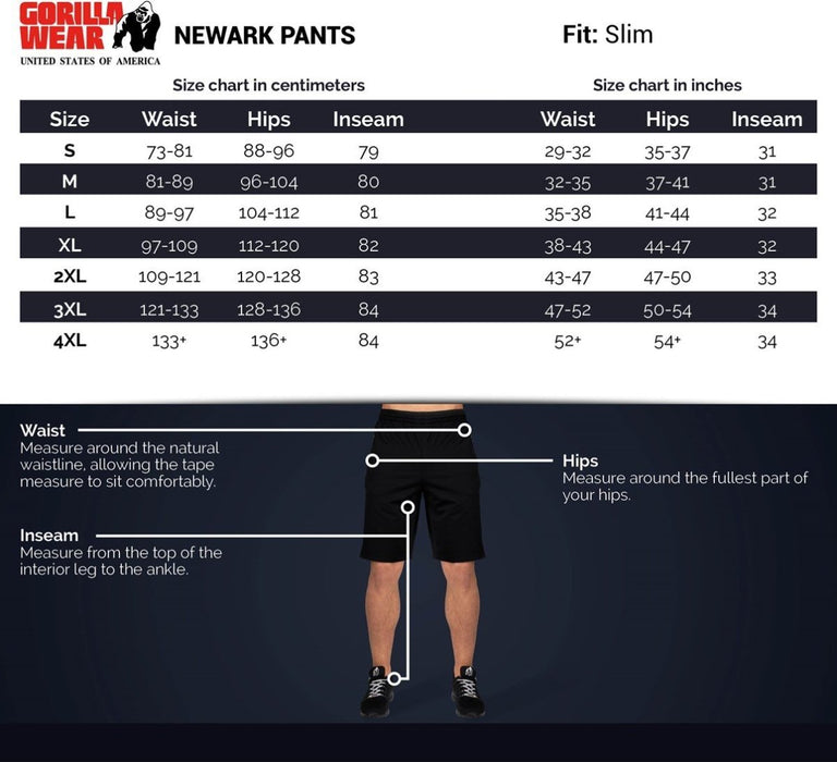 Gorilla Wear Newark Pants - Beige - Pants at MySupplementShop by Gorilla Wear