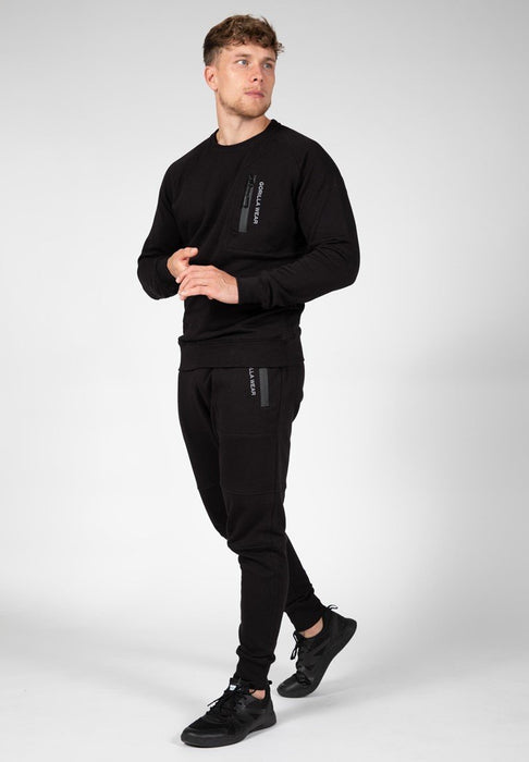 Gorilla Wear Newark Pants - Black - Pants at MySupplementShop by Gorilla Wear