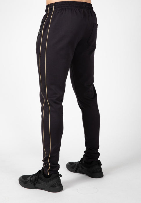 Gorilla Wear Wenden Track Pants Black/Gold - XXL - Track Pants at MySupplementShop by Gorilla Wear