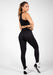 Gorilla Wear Yava Seamless Leggings - Black - Leggings at MySupplementShop by Gorilla Wear