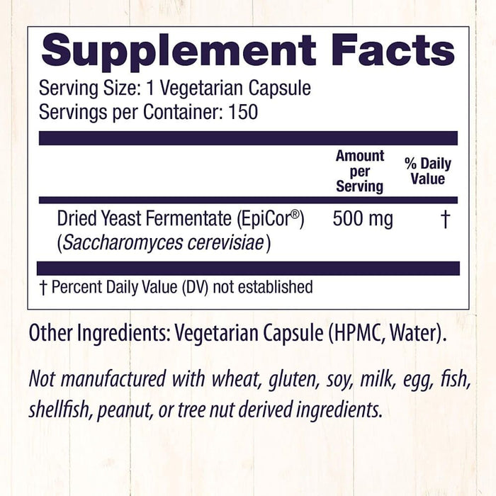 Healthy Origins Epicor 500 mg 150 Veggie Capsules - Immune Support at MySupplementShop by Healthy Origins