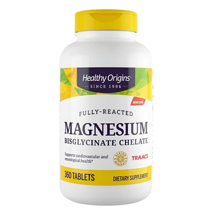 Healthy Origins Magnesium Bisglycinate Chelate 360 Tablets