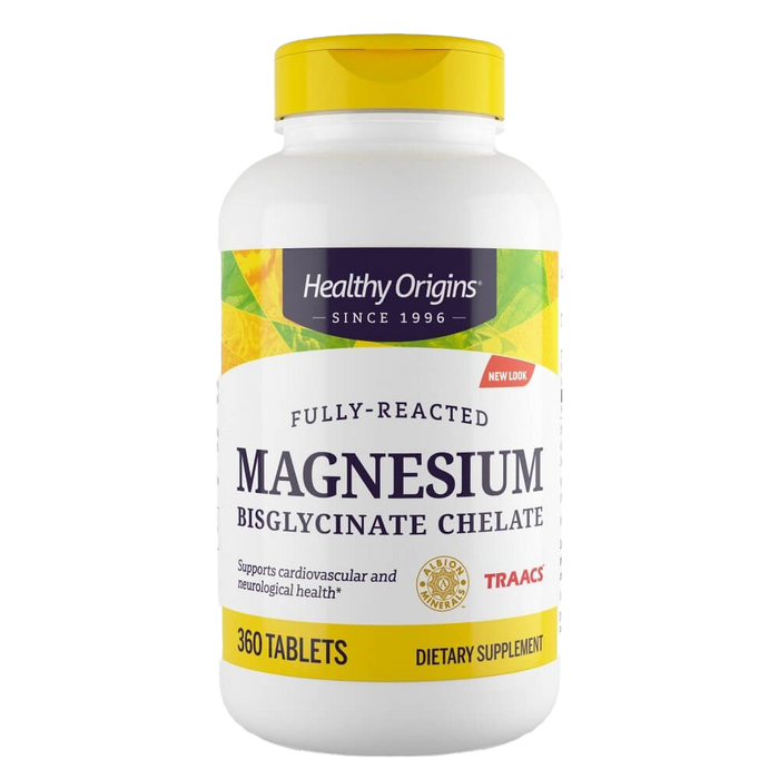 Healthy Origins Magnesium Bisglycinate Chelate 360 Tablets