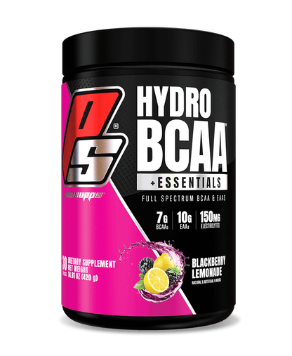 Pro Supps HydroBCAA + Essentials 390 - 420 grams 30 Servings - Blackberry Lemonade - Amino Acids and BCAAs at MySupplementShop by Pro Supps