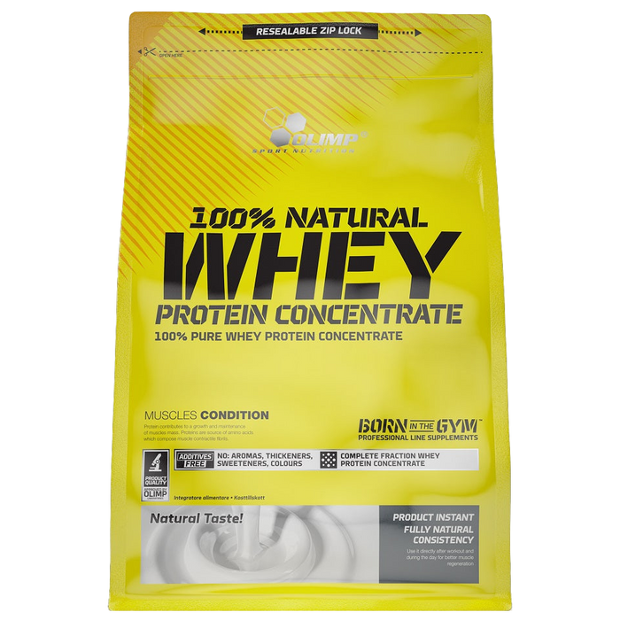 Olimp Nutrition 100% Natural Whey Protein Concentrate - 700 grams