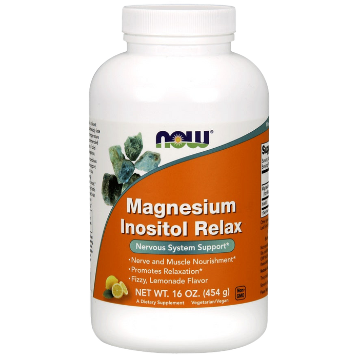 NOW Foods Magnesium Inositol Relax Powder - 454g